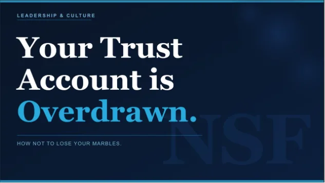 Your Trust Account is Overdrawn